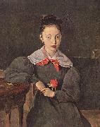 Jean-Baptiste Camille Corot Portrait of Octavie Sennegon, the artist's niece Sweden oil painting artist